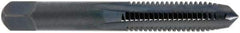 OSG - M16x1.50 Metric Fine 2B 4 Flute Bright Finish High Speed Steel Straight Flute Standard Hand Tap - Bottoming, Right Hand Thread, 95mm OAL, 45mm Thread Length, Oversize - Exact Industrial Supply