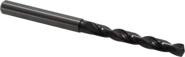 Guhring - 5.3mm 140° Solid Carbide Jobber Drill - FIREX Finish, Right Hand Cut, Spiral Flute, Straight Shank, 82mm OAL, SU Point - Eagle Tool & Supply