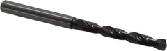 Guhring - 5.3mm 140° Solid Carbide Jobber Drill - FIREX Finish, Right Hand Cut, Spiral Flute, Straight Shank, 82mm OAL, SU Point - Eagle Tool & Supply