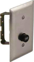 Schneider Electric - 1 Operator, Projecting Pushbutton Control Station - Start (Legend), Momentary Switch, NEMA 1 - Eagle Tool & Supply