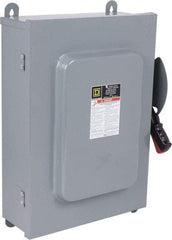 Square D - 60 Amp, 600 VAC, 6 Pole Nonfused Safety Switch - NEMA 12 & 3R, 60 hp at 600 VAC (Triple Phase), 6PST Contact Form - Eagle Tool & Supply