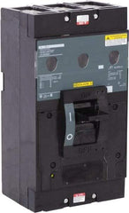 Square D - 400 Amp, 600 V, 3 Pole, Panel Mount Molded Case Circuit Breaker - Thermal Magnetic Trip, Multiple Breaking Capacity Ratings - Eagle Tool & Supply