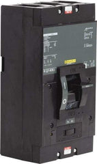 Square D - 225 Amp, 600 V, 3 Pole, Plug On Molded Case Circuit Breaker - Thermal Magnetic Trip, Multiple Breaking Capacity Ratings, 5.84 Inch Deep x 11 Inch High x 6 Inch Wide - Eagle Tool & Supply