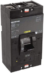 Square D - 400 Amp, 600 V, 2 Pole, Panel Mount Molded Case Circuit Breaker - Thermal Magnetic Trip, Multiple Breaking Capacity Ratings - Eagle Tool & Supply