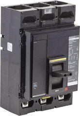 Square D - 400 Amp, 600 VAC, 3 Pole, Unit Mount Molded Case Circuit Breaker - Electronic Trip, 18 kA at 600 VAC Breaking Capacity, 3/0 (Aluminum), 3/0 (Copper) AWG, 8.05 Inch Deep x 12.86 Inch High x 8.27 Inch Wide - Eagle Tool & Supply