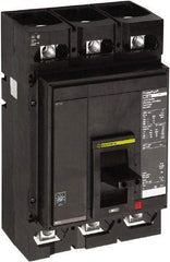 Square D - 600 Amp, 3 Pole, Panel Mount Molded Case Circuit Breaker - Electronic Trip, Multiple Breaking Capacity Ratings - Eagle Tool & Supply