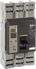 Square D - 1000 Amp, 600 VAC, 3 Pole, Panel Mount Molded Case Circuit Breaker - Electronic Trip, Multiple Breaking Capacity Ratings, 3/0 AWG - Eagle Tool & Supply