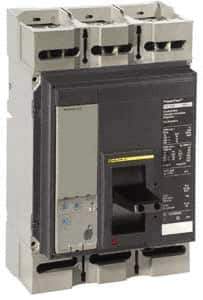 Square D - 800 Amp, 600 VAC, 3 Pole, Panel Mount Molded Case Circuit Breaker - Electronic Trip, Multiple Breaking Capacity Ratings, 3/0 AWG - Eagle Tool & Supply