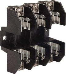 Square D - 3 Pole, 250 Volt, 30 Amp, Surface Mount Fuse Holder - Compatible with H Class Fuse - Eagle Tool & Supply