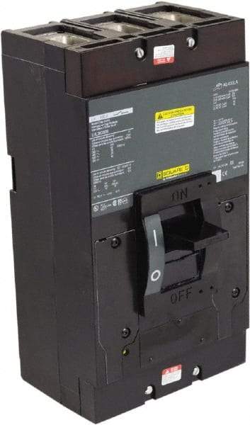 Square D - 400 Amp, 600 V, 3 Pole, Panel Mount Molded Case Circuit Breaker - Thermal Magnetic Trip, Multiple Breaking Capacity Ratings - Eagle Tool & Supply