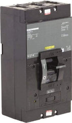 Square D - 400 Amp, 240 V, 3 Pole, Panel Mount Molded Case Circuit Breaker - Thermal Magnetic Trip, 25 kA at 240 VAC Breaking Capacity - Eagle Tool & Supply