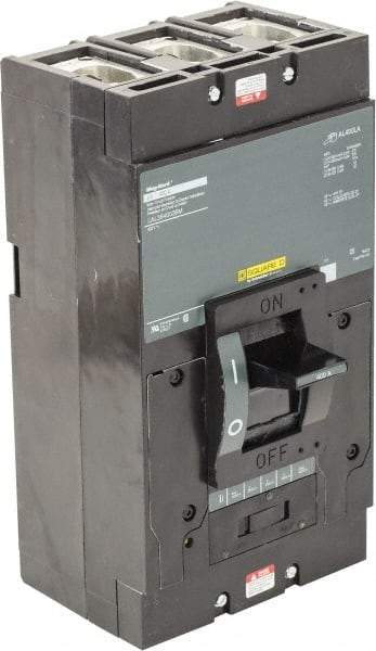 Square D - 400 Amp, 600 V, 3 Pole, Panel Mount Motor Circuit Breaker - Thermal Magnetic Trip, Multiple Breaking Capacity Ratings - Eagle Tool & Supply