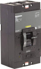 Square D - 400 Amp, 240 V, 2 Pole, Panel Mount Molded Case Circuit Breaker - Thermal Magnetic Trip, 25 kA at 240 VAC Breaking Capacity - Eagle Tool & Supply