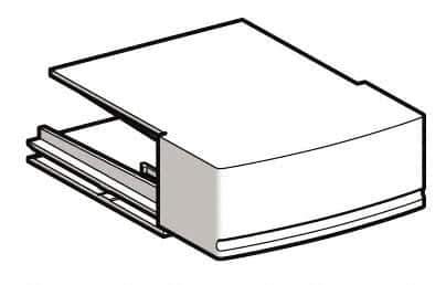 Schneider Electric - Starter Blanking Cover - For Use with TeSys U - Eagle Tool & Supply