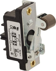 Square D - DPDT, 2NC/2NO, 600 Volt, Screw Terminal, Roller Plunger Actuator, General Purpose Limit Switch - 1 NEMA Rating, IP20 IPR Rating, Bracket Mount, 1/2 Lb. Operating Force - Eagle Tool & Supply