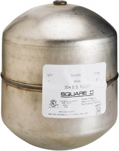 Square D - Pressure and Level Switch Float - For Use with 9037E, 9038D, RoHS Compliant - Eagle Tool & Supply