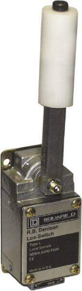 Square D - DPST, 2NO, 600 Volt, Screw Terminal, Rotary Spring Return Actuator, General Purpose Limit Switch - 1, 2, 4, 12, 13 NEMA Rating, IP67 IPR Rating - Eagle Tool & Supply