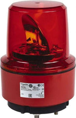 Schneider Electric - 24 VDC, 125 mAmp, Rotating Beacon LED Light - Surface Mounted, 7.05 Inch High, 130mm Diameter, 162 Flashes per min - Eagle Tool & Supply