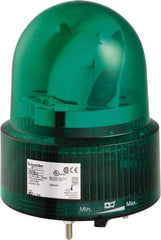 Schneider Electric - 24 VAC/VDC, 125 mAmp, Rotating Beacon LED Light - Surface Mounted, 6.61 Inch High, 120mm Diameter, 138 Flashes per min - Eagle Tool & Supply