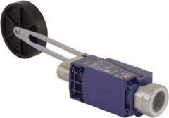 Telemecanique Sensors - NC/NO, 240 VAC, Screw Terminal, Roller Lever Actuator, General Purpose Limit Switch - 1, 2, 4, 6, 12, 13 NEMA Rating, IP66, IP67 IPR Rating - Eagle Tool & Supply