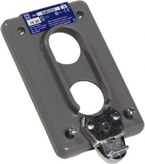 Square D - Pushbutton Control Station Cover - For Use with BW241 Pushbutton Stations - Eagle Tool & Supply