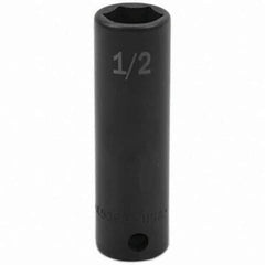 SK - Impact Socket - 3/8"DR 1/2" DEEP IMPACT SOCKET - Eagle Tool & Supply