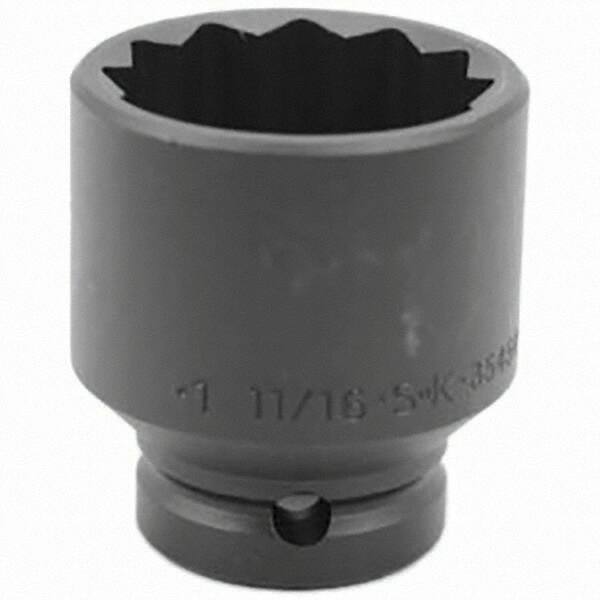 SK - Impact Socket - 3/4"DR 12PT 1-11/16" THIN WALL IMPACT SOCKET - Eagle Tool & Supply