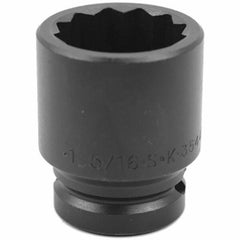 SK - Impact Socket - 3/4"DR 12PT 1-5/16" THIN WALL IMPACT SOCKET - Eagle Tool & Supply