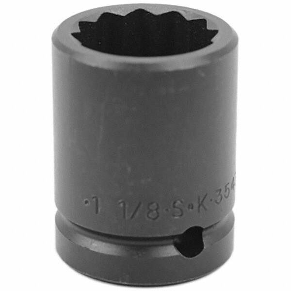 SK - Impact Socket - 3/4"DR 12PT 1-1/8" THIN WALL IMPACT SOCKET - Eagle Tool & Supply