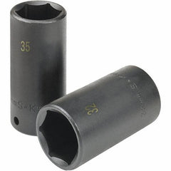 SK - Impact Socket - 1/2"DR 35MM DEEP IMPACT SOCKET - Eagle Tool & Supply