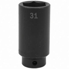 SK - Impact Socket - 1/2"DR 31MM DEEP IMPACT SOCKET - Eagle Tool & Supply