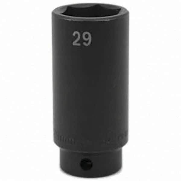 SK - Impact Socket - 1/2"DR 29MM DEEP IMPACT SOCKET - Eagle Tool & Supply