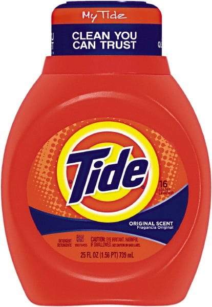 Tide - 25 oz Liquid Laundry Detergent - Original Scent - Eagle Tool & Supply