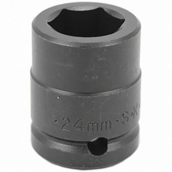 SK - Impact Socket - 3/4"DR 24MM IMPACT SOCKET - Eagle Tool & Supply