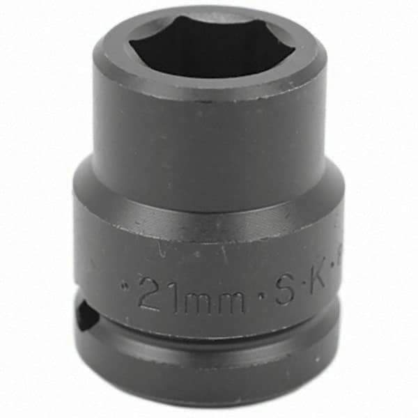 SK - Impact Socket - 3/4"DR 21MM IMPACT SOCKET - Eagle Tool & Supply