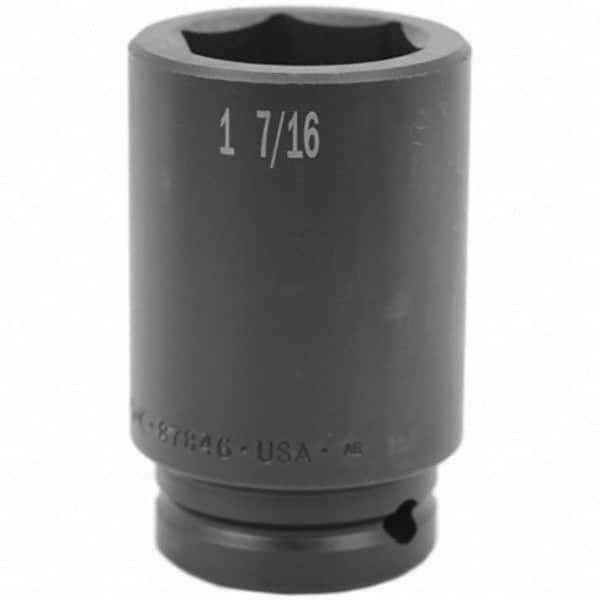 SK - Impact Socket - 3/4"DR 1-7/16" DEEP IMPACT SOCKET - Eagle Tool & Supply