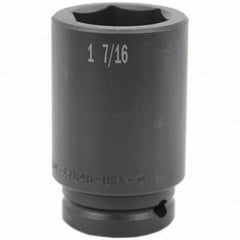 SK - Impact Socket - 3/4"DR 1-7/16" DEEP IMPACT SOCKET - Eagle Tool & Supply