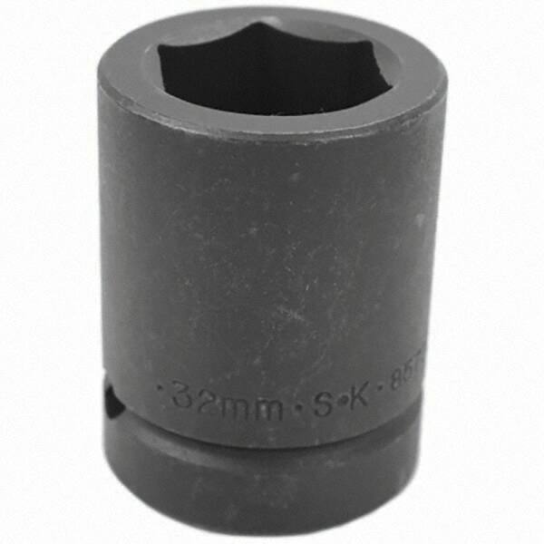SK - Impact Socket - 1"DR 32MM IMPACT SOCKET - Eagle Tool & Supply