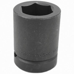 SK - Impact Socket - 1"DR 32MM IMPACT SOCKET - Eagle Tool & Supply