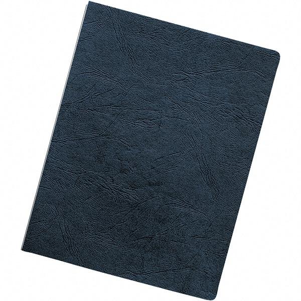 FELLOWES - Navy Vinyl Binding Machine Report Cover - 8-3/4 x 11-1/4" - Eagle Tool & Supply