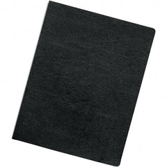 FELLOWES - Black Vinyl Binding Machine Report Cover - 8-3/4 x 11-1/4" - Eagle Tool & Supply