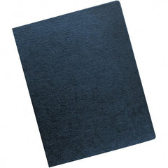 FELLOWES - Navy 70 Lb Paper Stock Binding Machine Report Cover - 8-3/4 x 11-1/4" - Eagle Tool & Supply