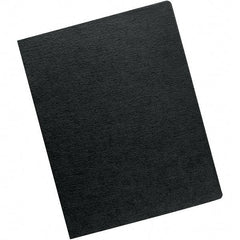 FELLOWES - Black 70 Lb Paper Stock Binding Machine Report Cover - 8-3/4 x 11-1/4" - Eagle Tool & Supply