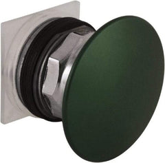 Schneider Electric - 30mm Mount Hole, Extended Mushroom Head, Pushbutton Switch Only - Round, Green Pushbutton, Nonilluminated, Momentary (MO) - Eagle Tool & Supply