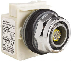 Schneider Electric - 120 V LED Indicating Light - Screw Clamp Connector - Eagle Tool & Supply