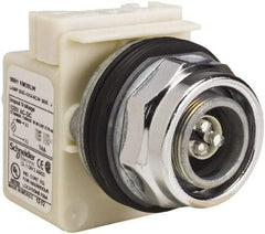 Schneider Electric - 120 V LED Pilot Light - Round Lens, Screw Clamp Connector - Eagle Tool & Supply