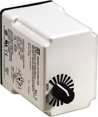 Square D - 0.1 to 10 min Delay, DPDT Time Delay Relay - 10 Contact Amp, 110 VDC & 120 VAC - Eagle Tool & Supply