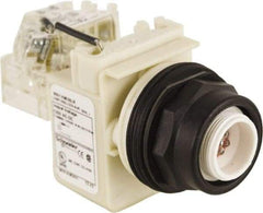 Schneider Electric - 120 V LED Press-to-Test Indicating Light - Round Lens, Screw Clamp Connector, Corrosion Resistant, Dust Resistant, Oil Resistant - Eagle Tool & Supply