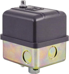 Square D - 1, 7, 9 and 3R NEMA Rated, 40 to 60 psi, Electromechanical Pressure and Level Switch - Adjustable Pressure, 575 VAC, L1-T1, L2-T2 Terminal, For Use with Square D Pumptrol - Eagle Tool & Supply