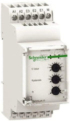 Schneider Electric - 2NO/2NC, 24-240 VAC/DC Control Relay - DIN Rail Mount - Eagle Tool & Supply